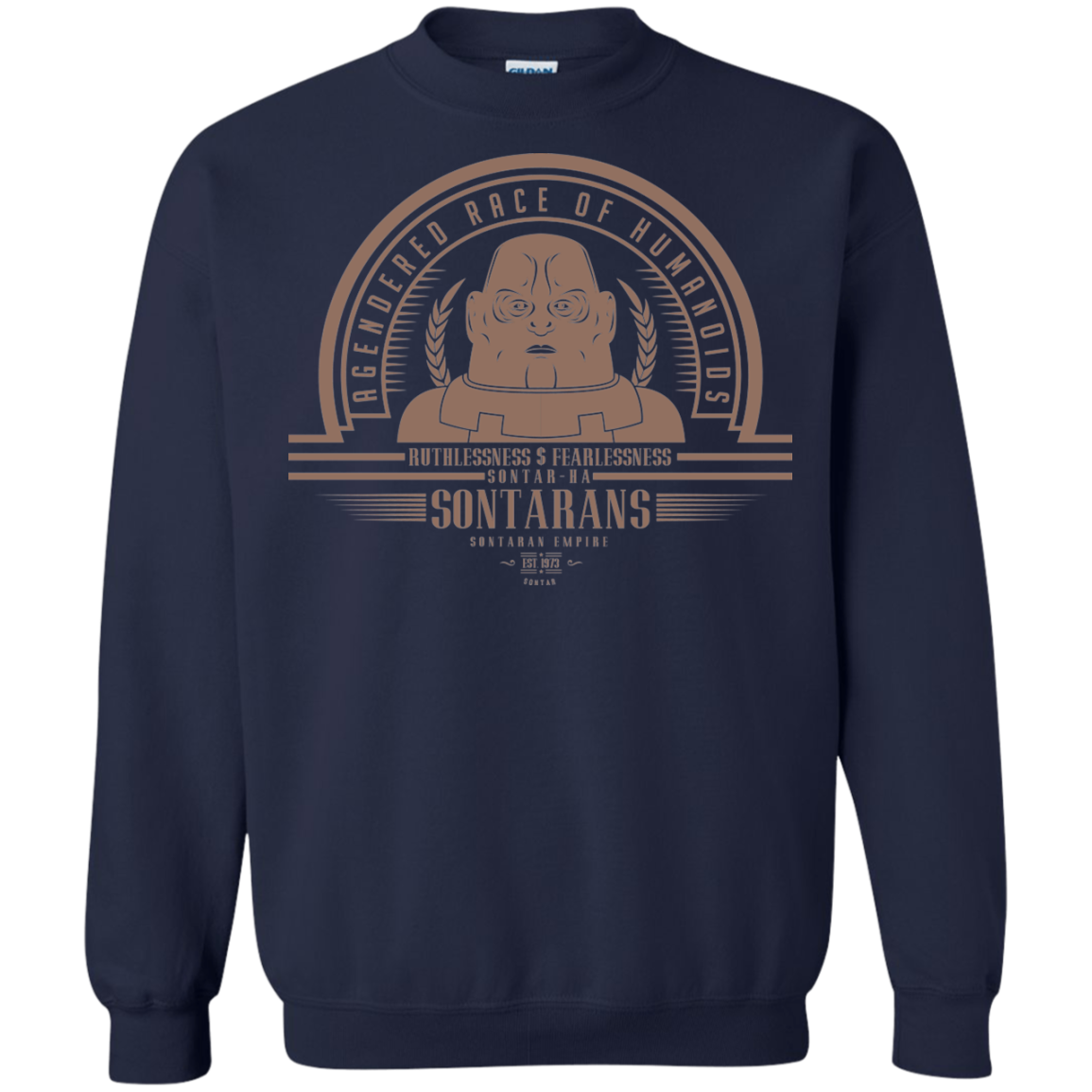 Who Villains Sontarans Crewneck Sweatshirt