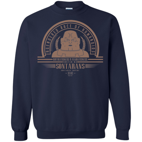 Who Villains Sontarans Crewneck Sweatshirt