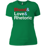 Blood Love Rhetoric Women's Premium T-Shirt