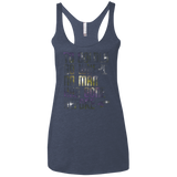 Where no Man has gone Before Women's Triblend Racerback Tank