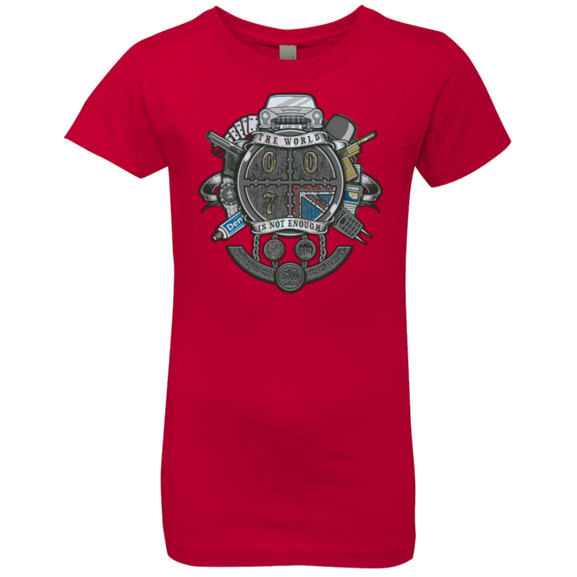 British Spy Crest Girls Premium T-Shirt
