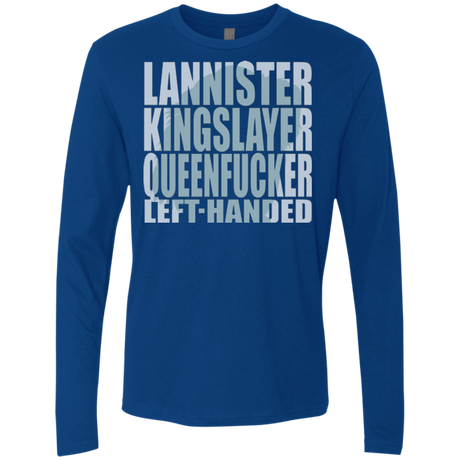 Lannister Left Handed Men's Premium Long Sleeve