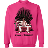 King on Throne Crewneck Sweatshirt