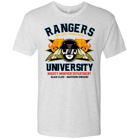 Rangers U Black Ranger Men's Triblend T-Shirt