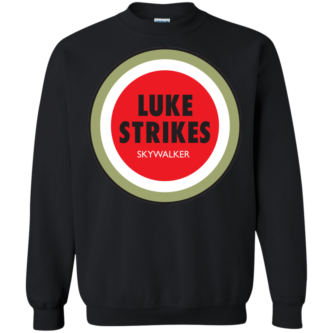 Luke Strikes Crewneck Sweatshirt