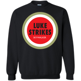 Luke Strikes Crewneck Sweatshirt