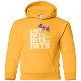 Bats on Bats on Bats Youth Hoodie