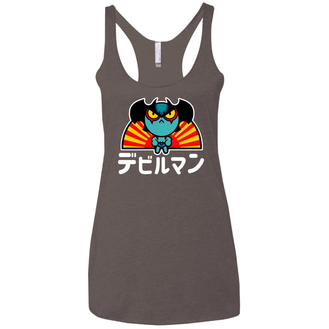 ChibiDebiruman Women's Triblend Racerback Tank