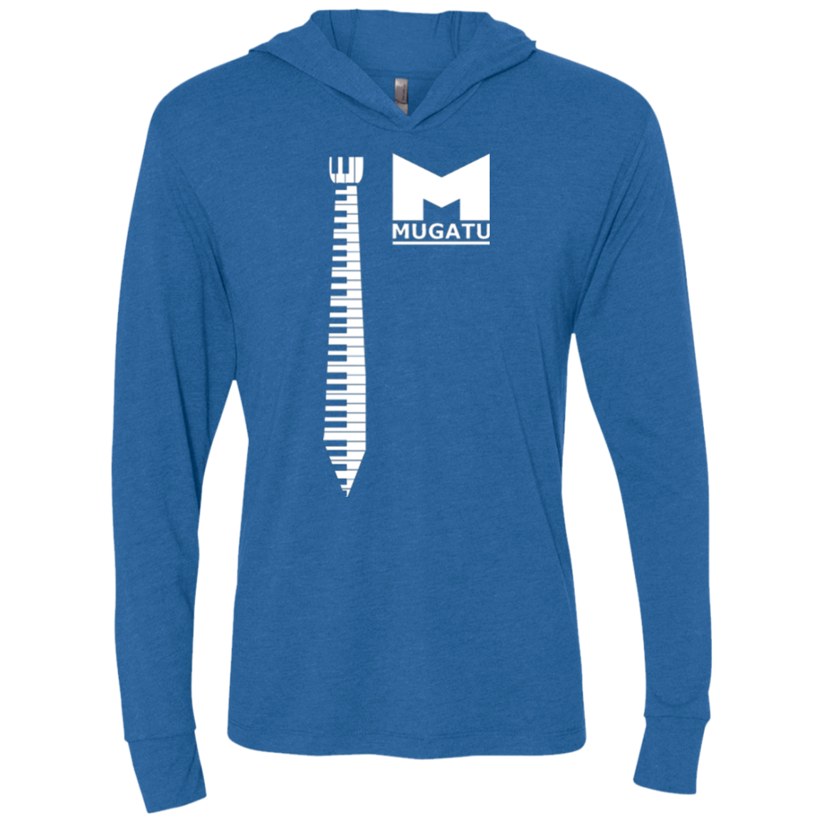 Fashion Victim Triblend Long Sleeve Hoodie Tee