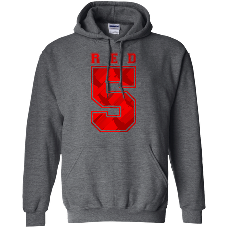 Red 5 Pullover Hoodie