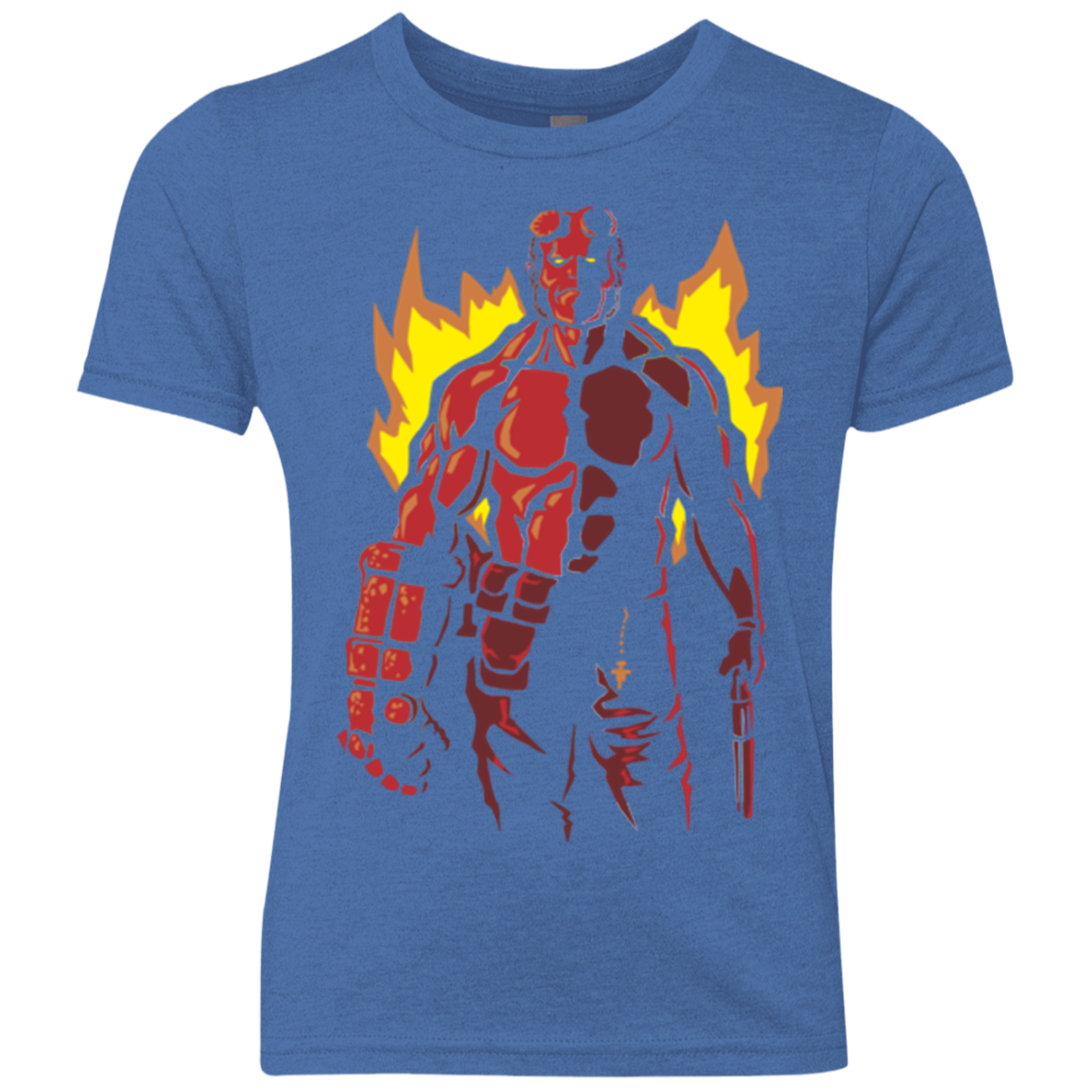 Red Hero Youth Triblend T-Shirt