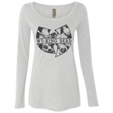 WU KING DEAD Women's Triblend Long Sleeve Shirt