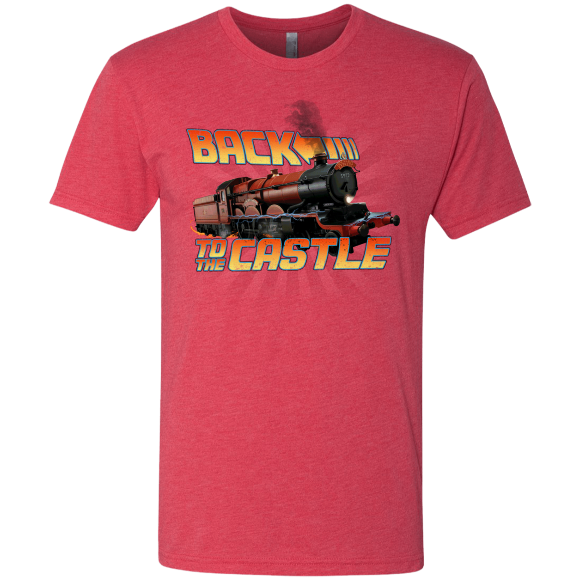 Back to the Castle Men's Triblend T-Shirt