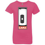 Cake is a Lie Girls Premium T-Shirt