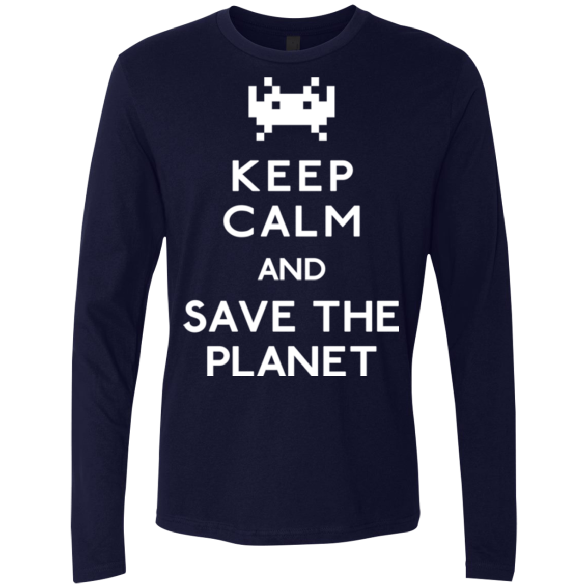 Save the planet Men's Premium Long Sleeve