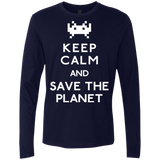 Save the planet Men's Premium Long Sleeve