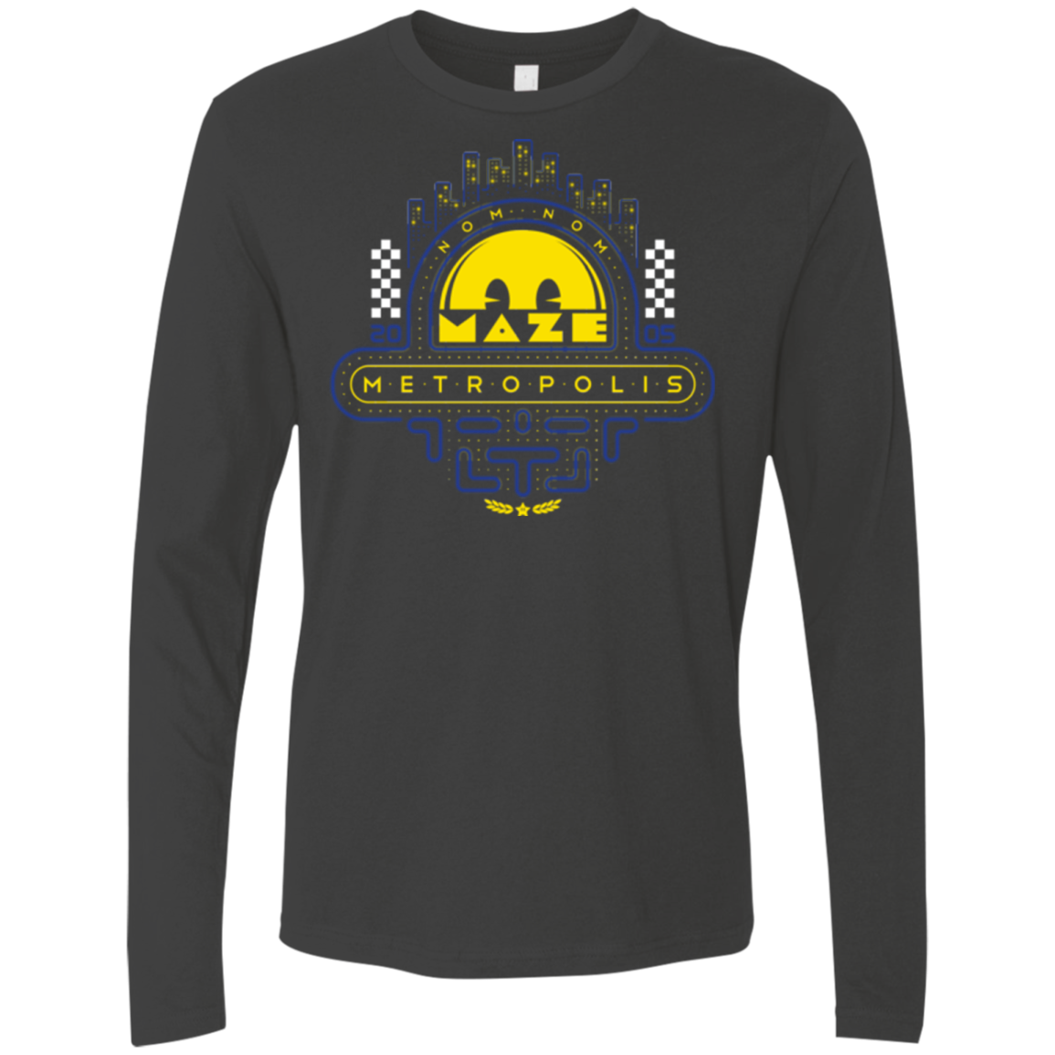 Maze Metropolis Men's Premium Long Sleeve