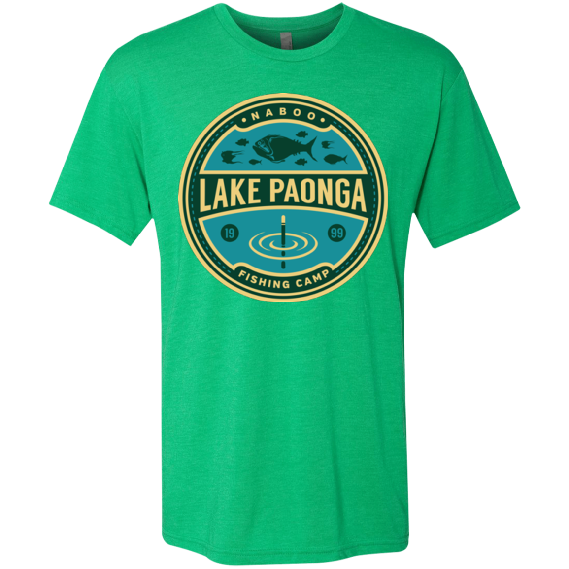 Lake Paonga Fishing Camp Men's Triblend T-Shirt