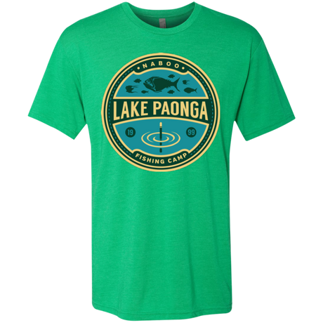 Lake Paonga Fishing Camp Men's Triblend T-Shirt