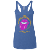 Stones World Tour Women's Triblend Racerback Tank