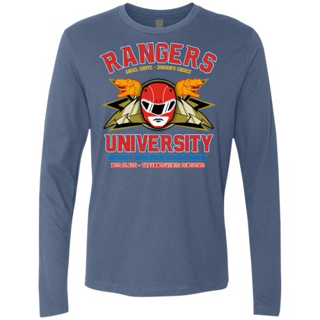 Rangers U - Red Ranger Men's Premium Long Sleeve
