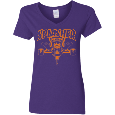 SPLASHER Women's V-Neck T-Shirt