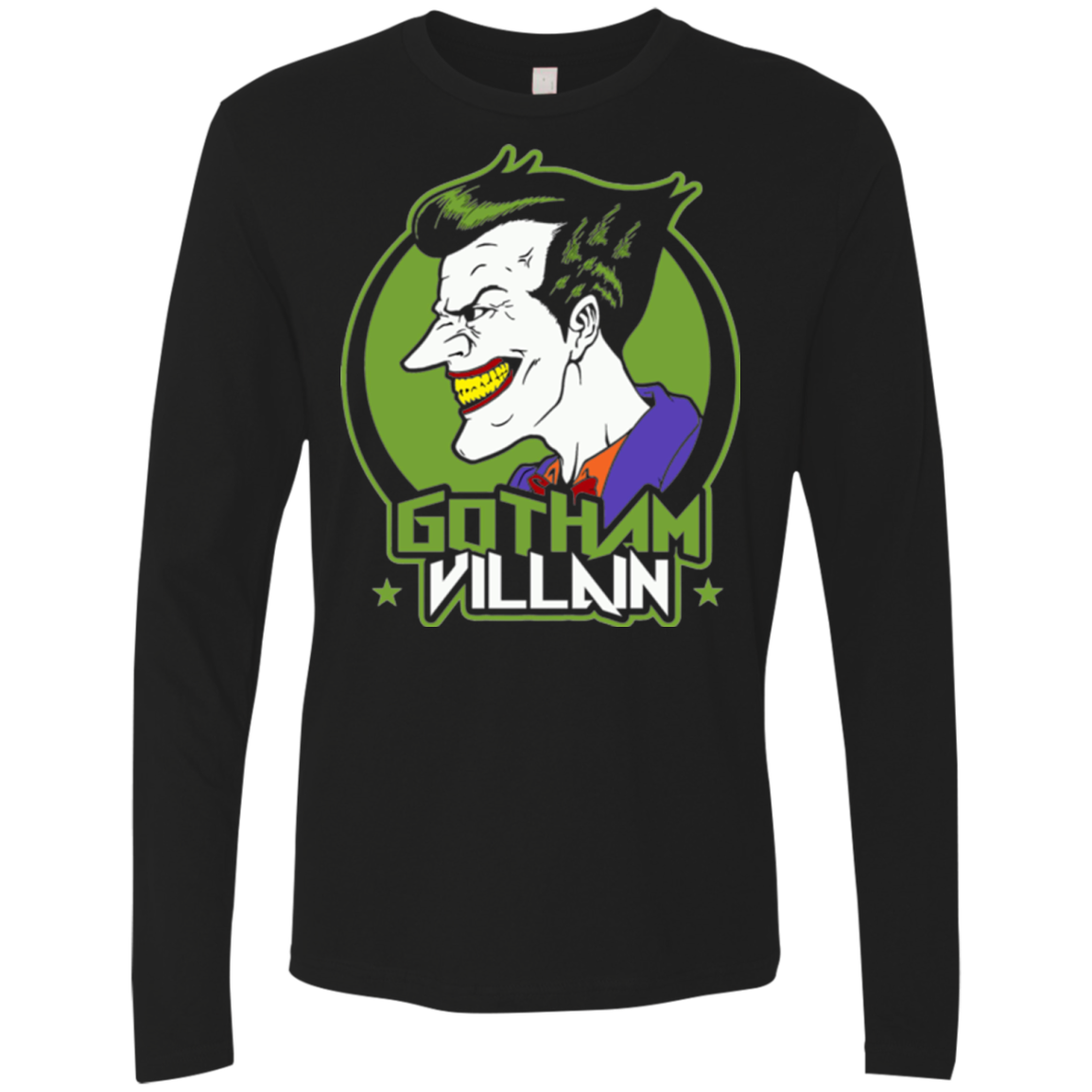 Villain Men's Premium Long Sleeve