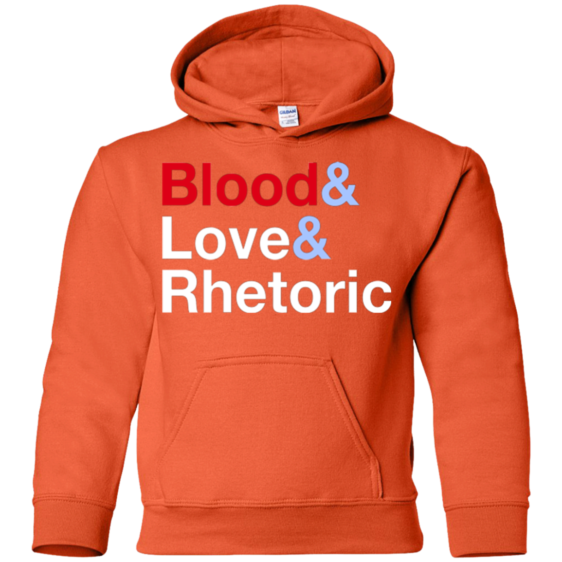 Blood Love Rhetoric Youth Hoodie
