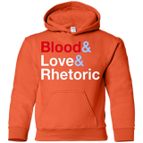 Blood Love Rhetoric Youth Hoodie