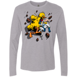 Big Bird and Worm Men's Premium Long Sleeve