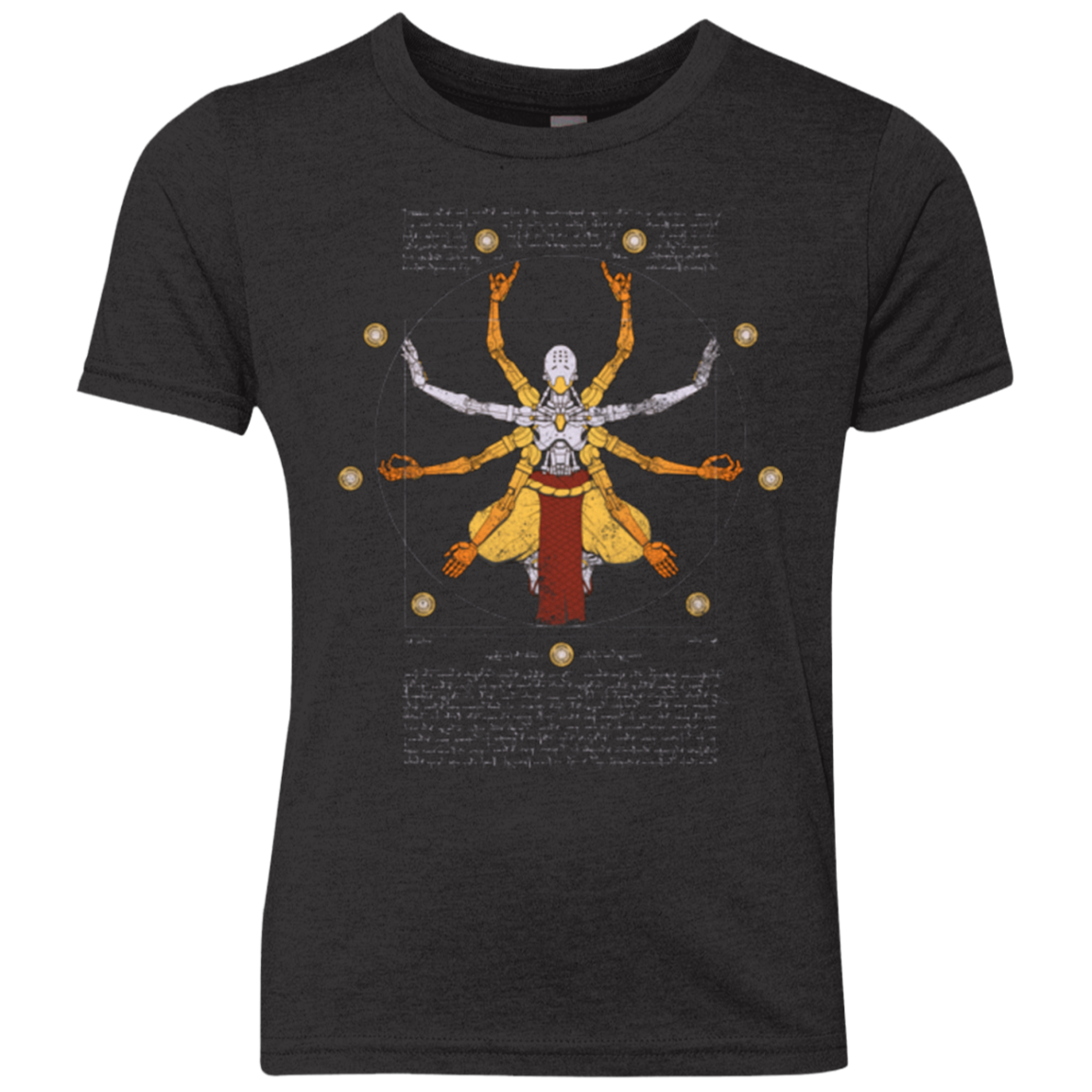 Vitruvian Omnic Youth Triblend T-Shirt