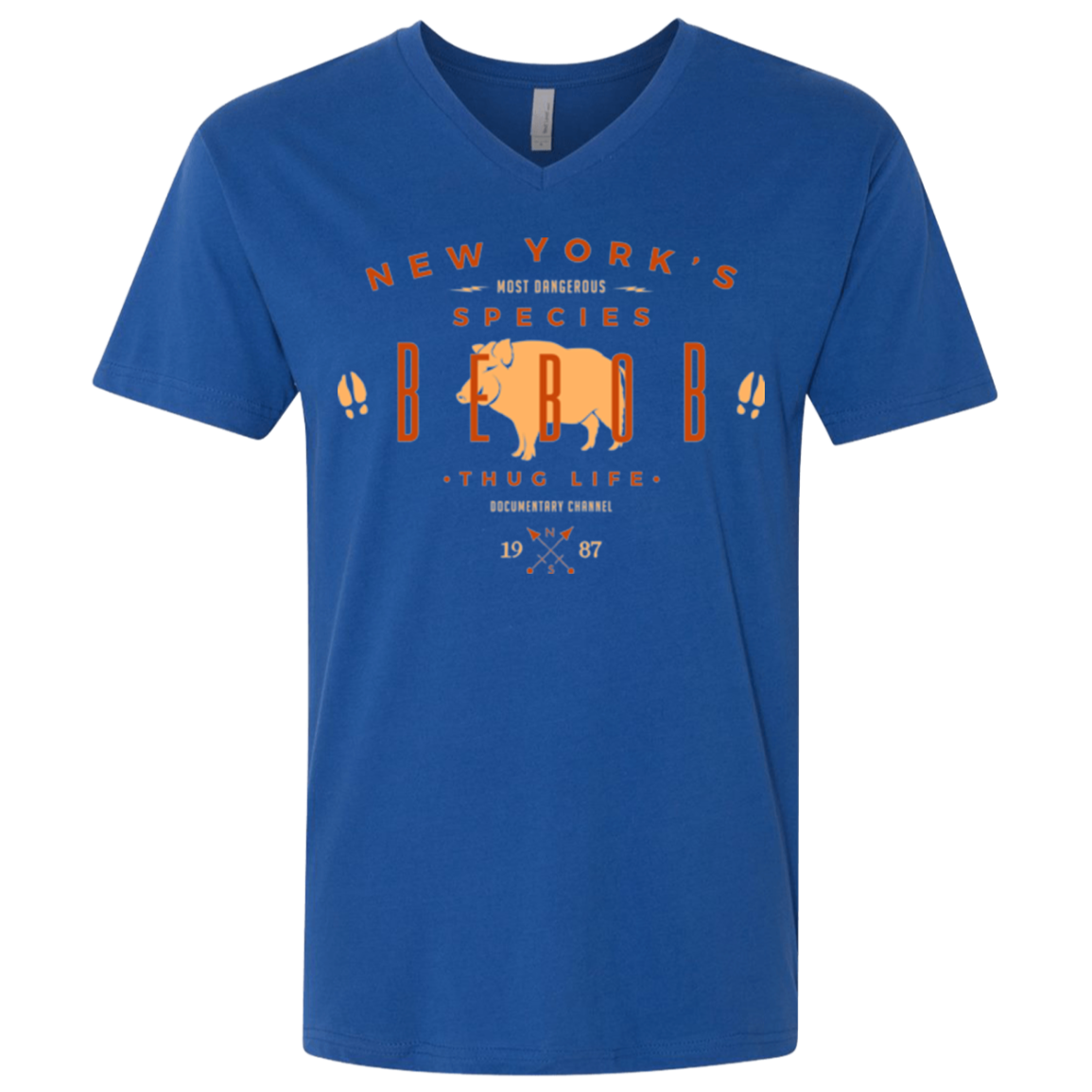 NY SPECIES - BEBOB Men's Premium V-Neck