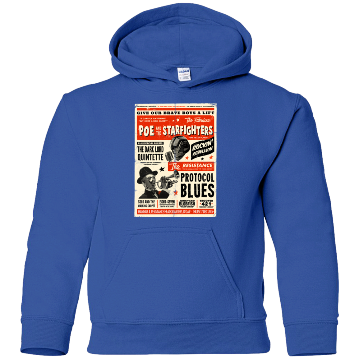 Poe and The Starfighters Youth Hoodie