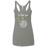 Le Petit Jedi Women's Triblend Racerback Tank
