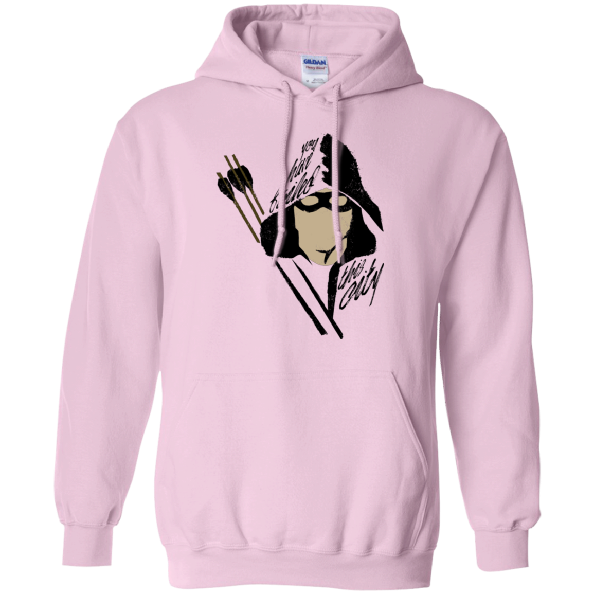 Green Archer Pullover Hoodie