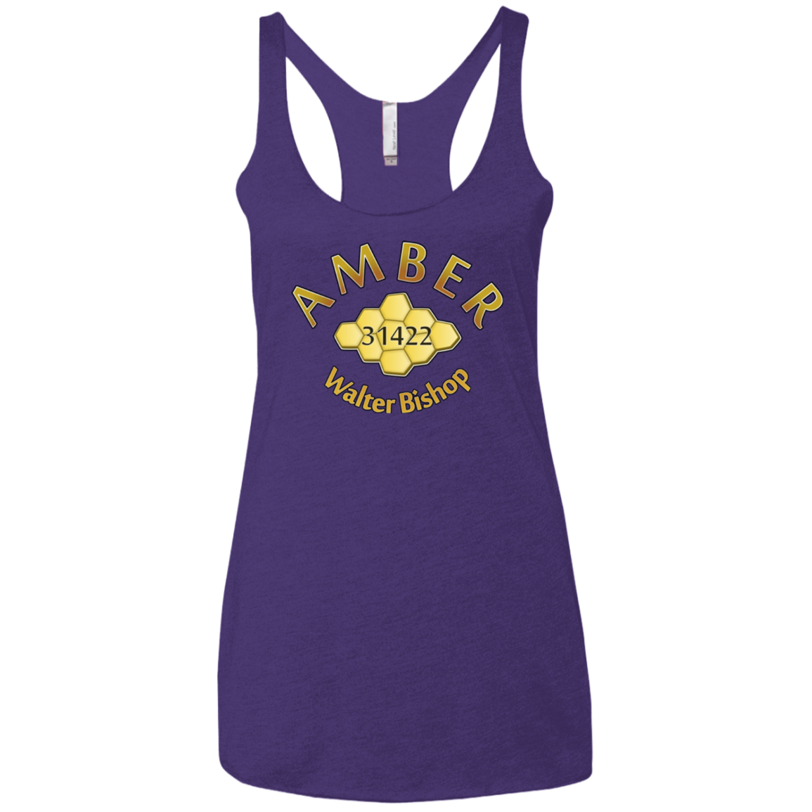 Amber Women's Triblend Racerback Tank