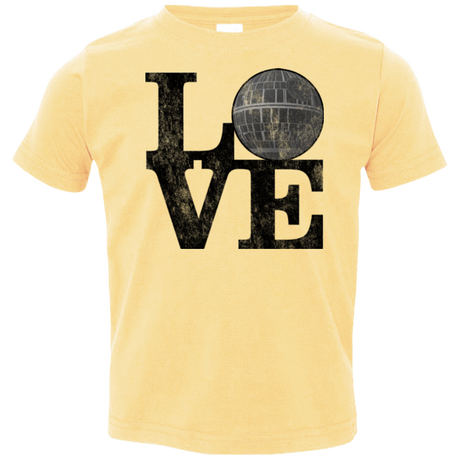 LOVE Deathstar 1 Toddler Premium T-Shirt