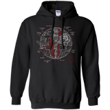 Death Star Plan Pullover Hoodie