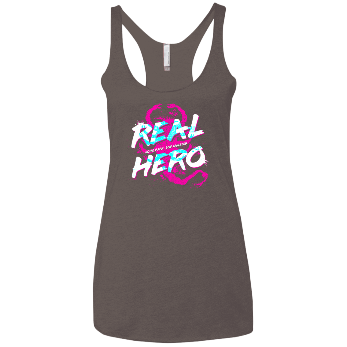 Real Hero Women's Triblend Racerback Tank