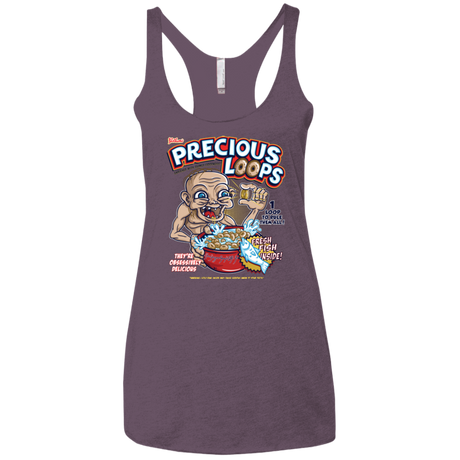 Precious Loops Women's Triblend Racerback Tank