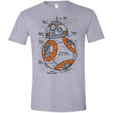 BB-8 Plan Men's Semi-Fitted Softstyle