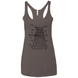 Dalek Plan Women's Triblend Racerback Tank