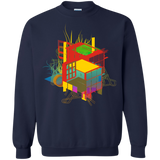 Rubik's Building Crewneck Sweatshirt