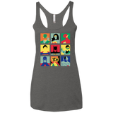 Justice Pop Women's Triblend Racerback Tank