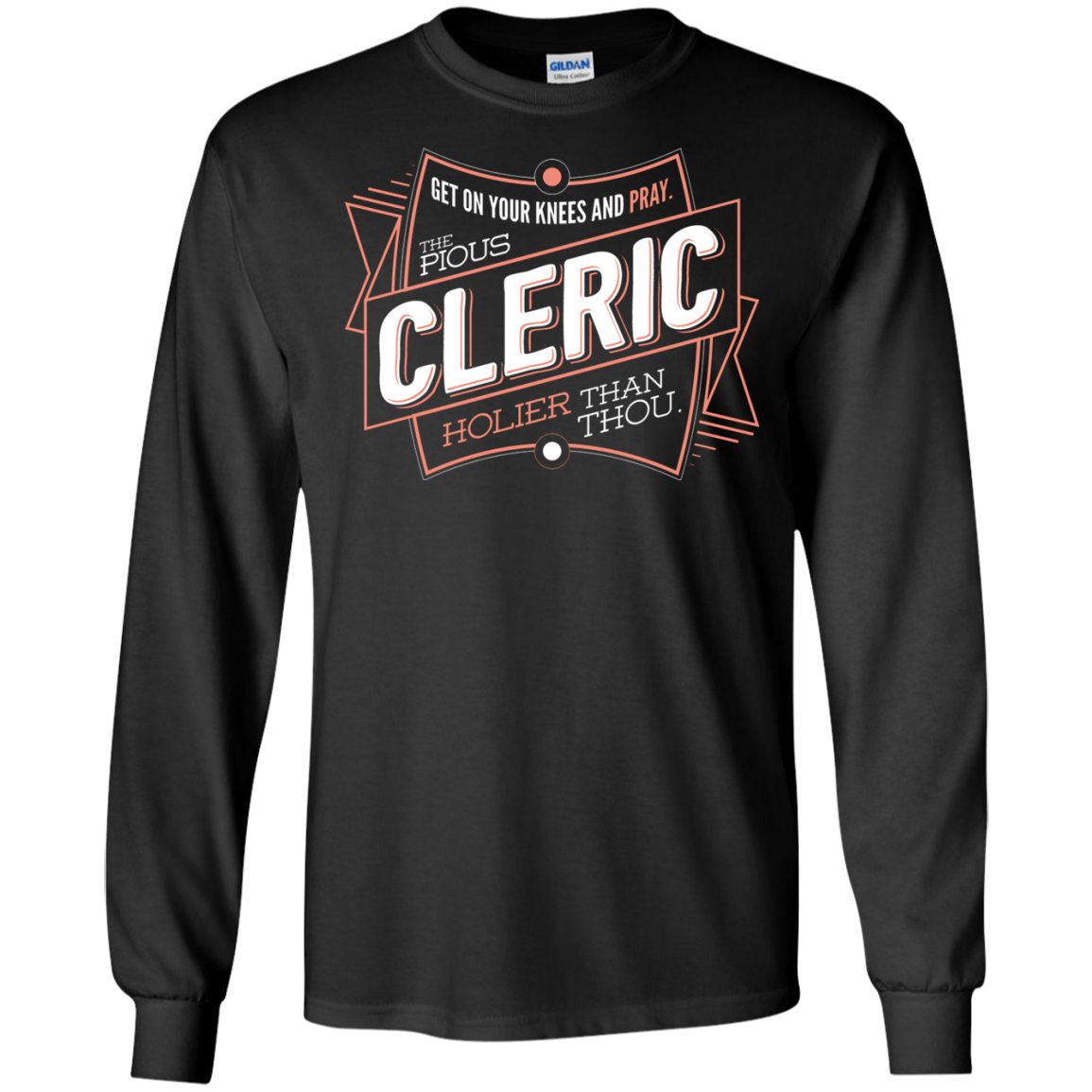 Cleric Men's Long Sleeve T-Shirt