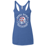 Rebel Since 1977 Women's Triblend Racerback Tank