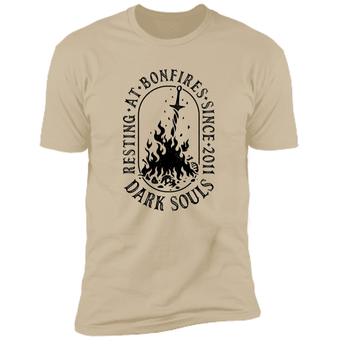 Resting at Bonfires Men's Premium T-Shirt