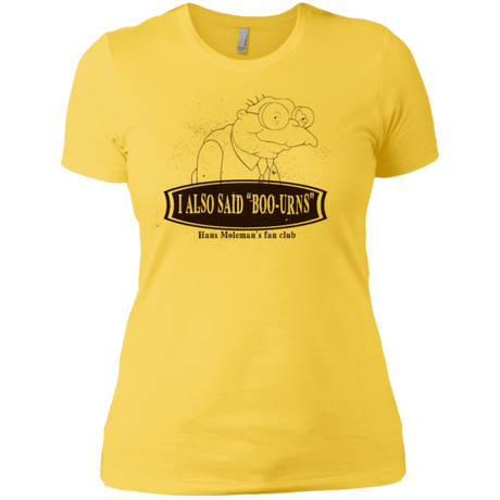 Hans Moleman Fans Club Women's Premium T-Shirt