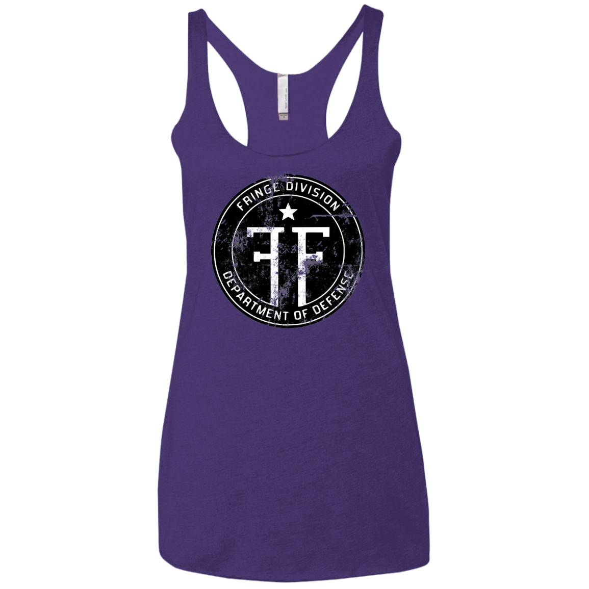 Fringe Logo Vintage Women's Triblend Racerback Tank
