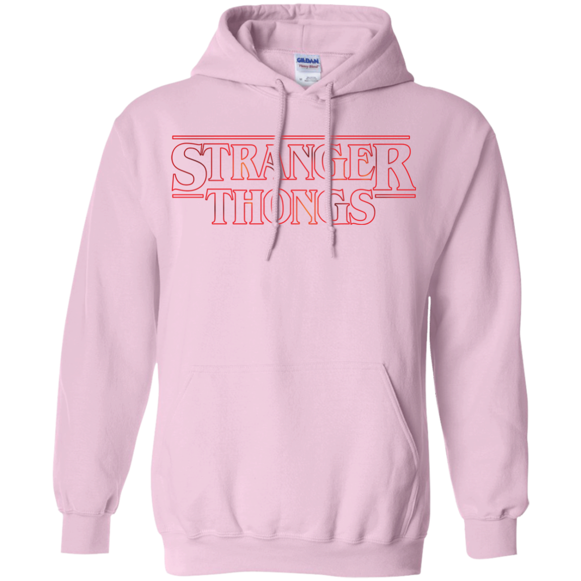 Stranger Thongs Pullover Hoodie